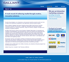 Galliant About Us Page